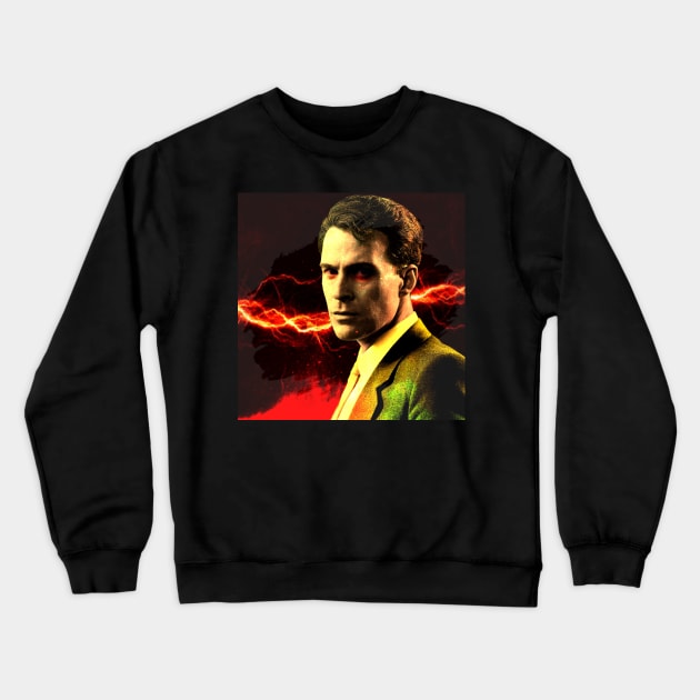 DWIGHT SCHULTZ IS MY REVERSE FLASH "LEGO ZOOM" Crewneck Sweatshirt by TSOL Games